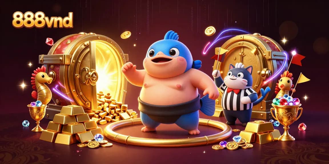 Engage in thrilling gameplay at 888vnd with exciting jackpot opportunities amidst a treasure-filled underwater adventure.