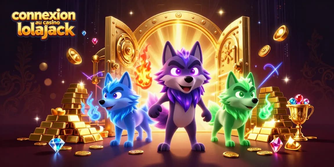Connexion au casino Lolajack : gagnez gros avec des machines à sous et jeux captivants
