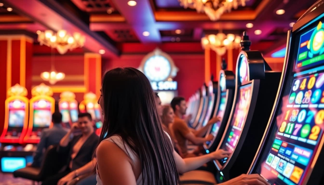 Menangkan Slot Depo 5000 dengan pengalaman kasino yang memikat dan mesin slot berwarna-warni.