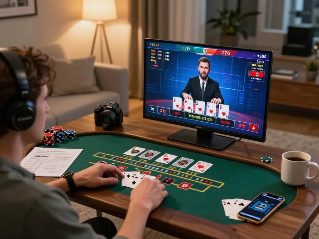 Play LC99 online blackjack while enjoying a cozy home atmosphere, emphasizing responsible gaming