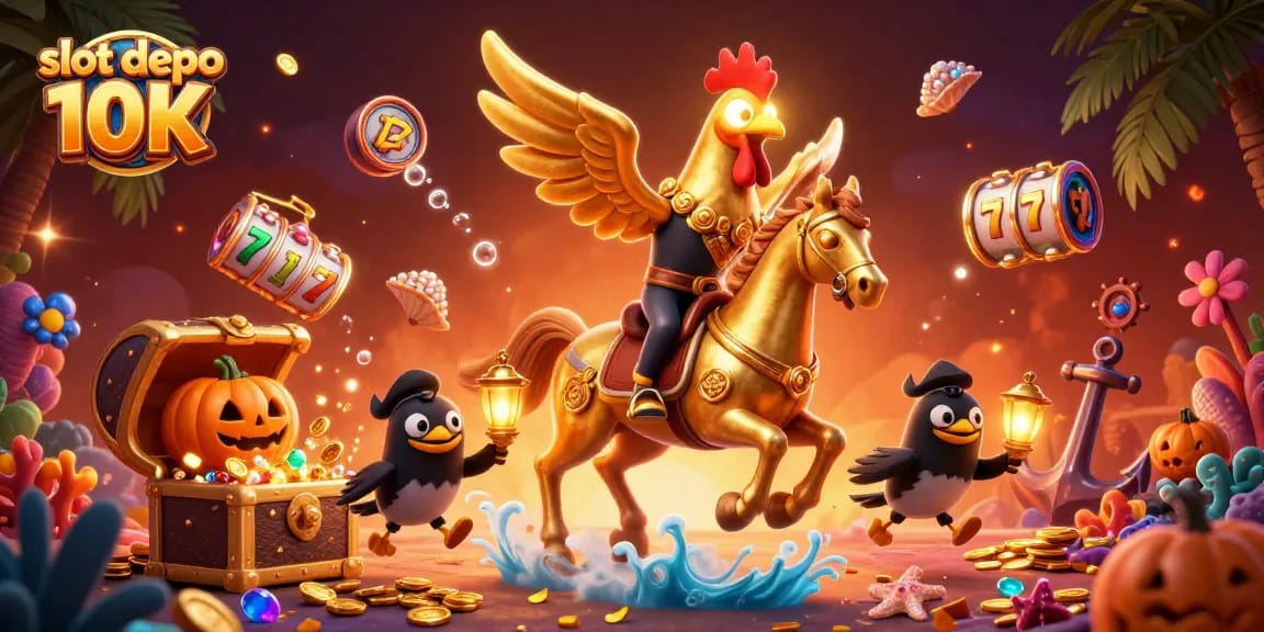 Experience thrilling entertainment with slot depo 10K in a vibrant 3D casino world.