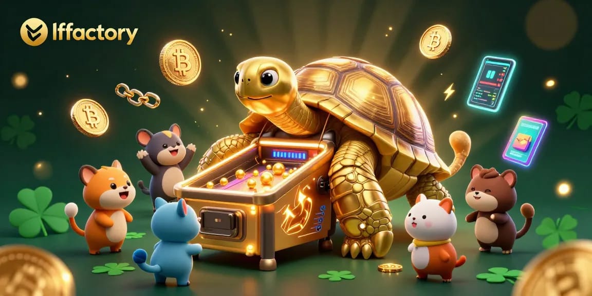 Experience the thrill of online gaming with lffactory's vibrant crypto casino scene, featuring engaging characters and dynamic elements.