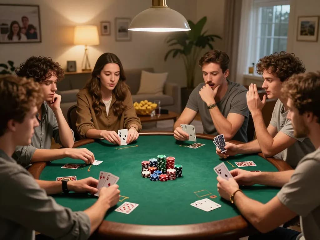 Engage in thrilling poker sessions with friends at home while accessing rokok88 slot login for online gaming.