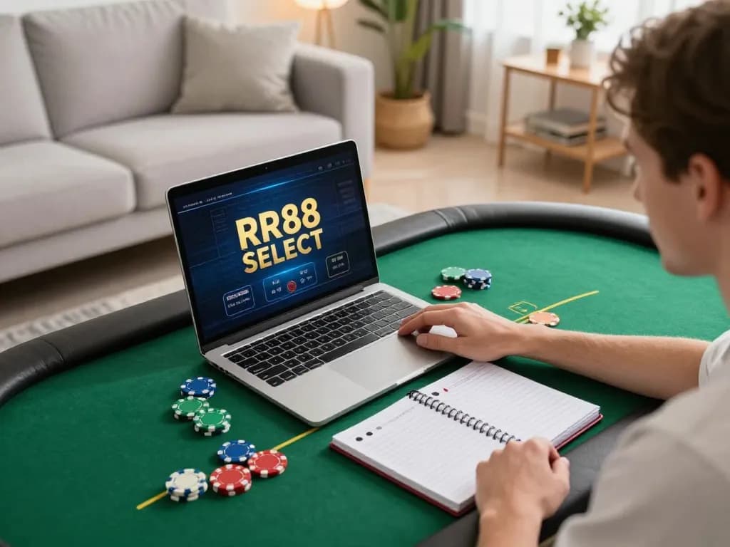 Engage in RR88 SELECT live dealer poker action from the comfort of home.