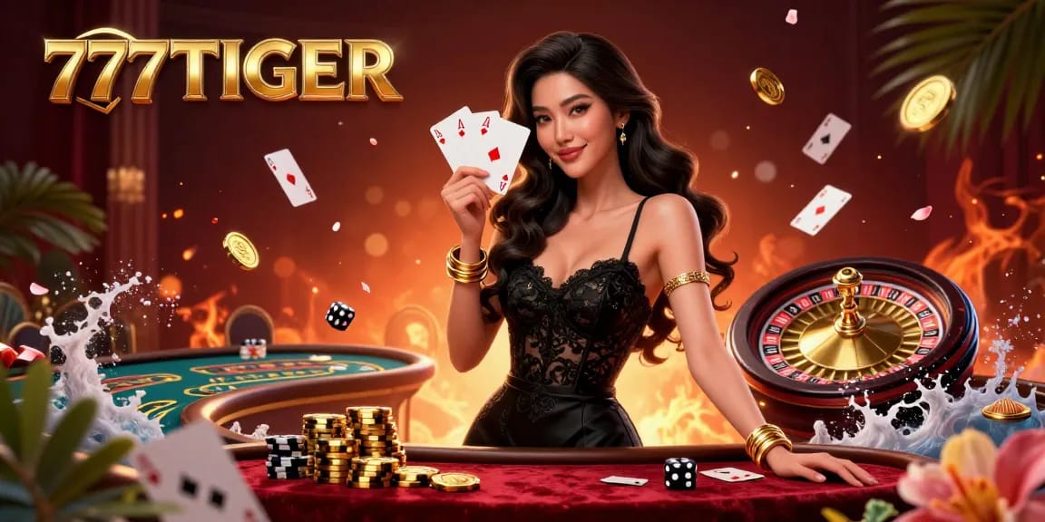 Engage with the thrilling 777TIGER casino experience featuring exciting games and vibrant visuals.