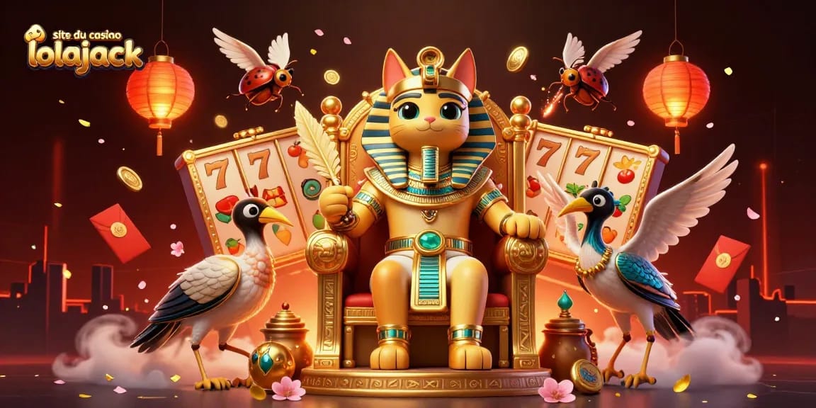 Play exciting games at the site du casino lolajack with immersive 3D illustrations and dynamic elements.
