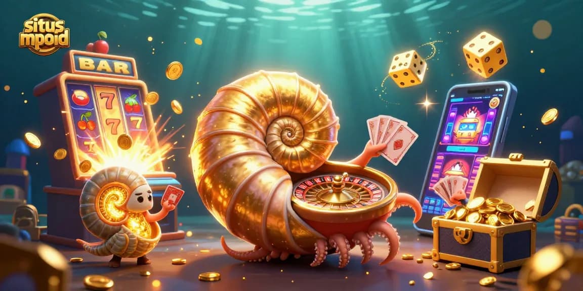 Experience the excitement of situs mpoid as the ancient nautilus promotes thrilling casino games.