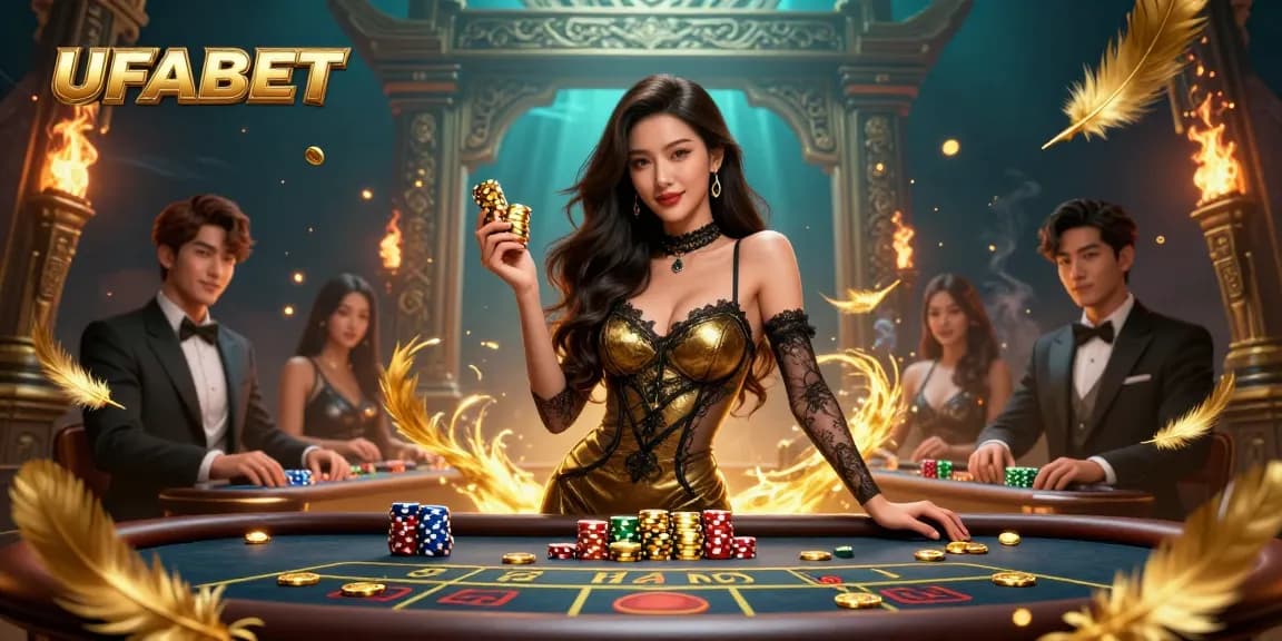 Engage in thrilling baccarat gameplay at UFABET with stunning visuals and exclusive high-stakes ambiance.