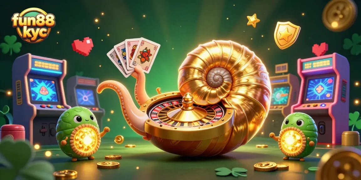 Cá cược trực tuyến fun88 kyc với nhiều tay bài hấp dẫn và roulette độc đáo trong không gian casino sống động.