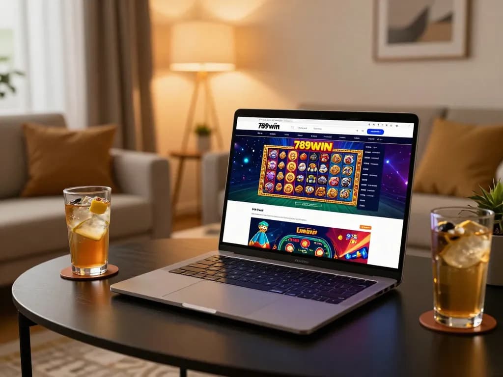 Engaging with the 789win link mới online casino, enjoying immersive gaming experience from home.