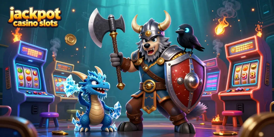Experience the joy of jackpot casino slots featuring dynamic characters and vibrant game elements.