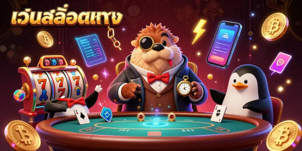 เล่นเกมสล็อตเว็บสล็อตตรงแบบสนุกสนานกับตัวละคร 3D ในวงการเกมคาสิโน