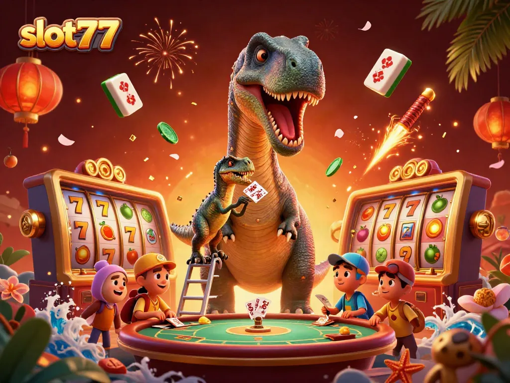 Bermain slot777 dengan jackpot menggiurkan di kasino virtual yang penuh warna dan interaktif.