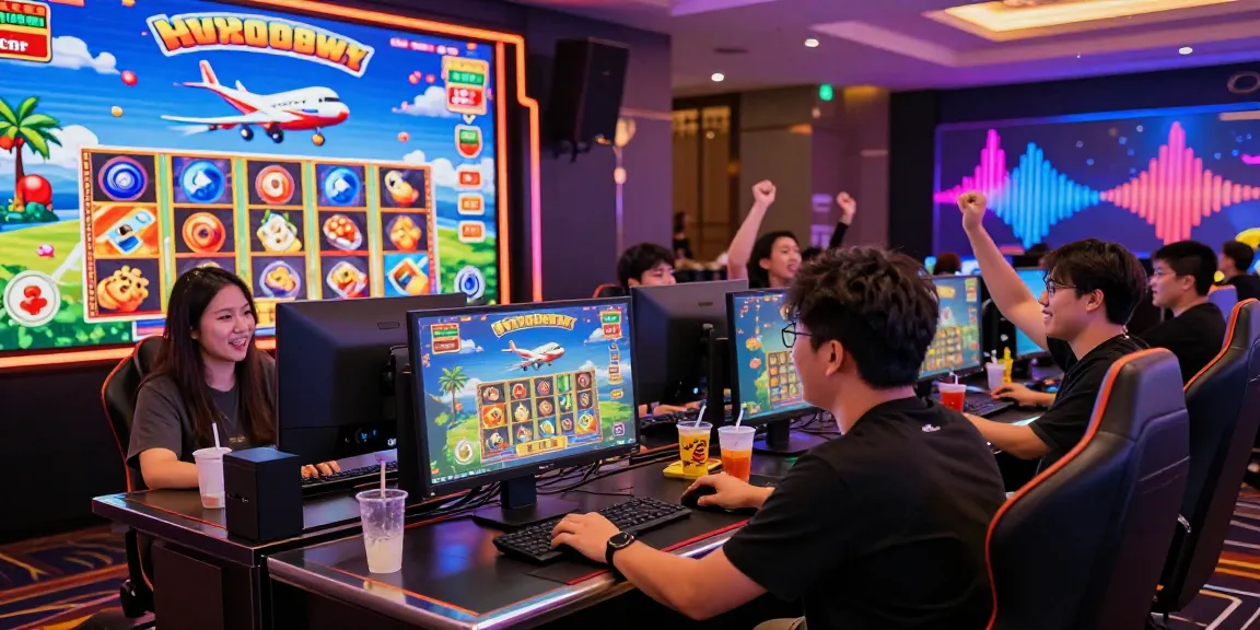 Aviator Betway players enjoying thrilling crash game experience in vibrant online casino.